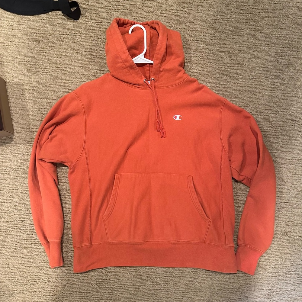 Orange Champion Hoodie